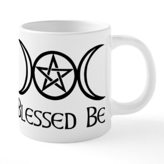 BLESSED BE 20 oz Ceramic Mega Mug