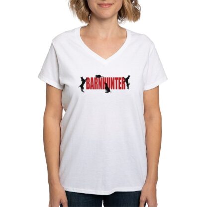 BARNHUNTER Women's V-Neck T-Shirt