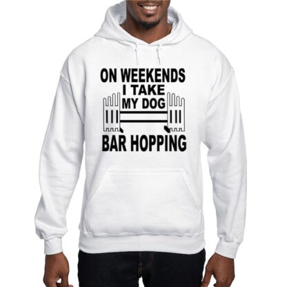 BAR HOPPING Men's Hooded Sweatshirt