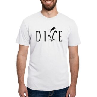 DIVE DOCK JUMPING Men's Deluxe T-Shirt