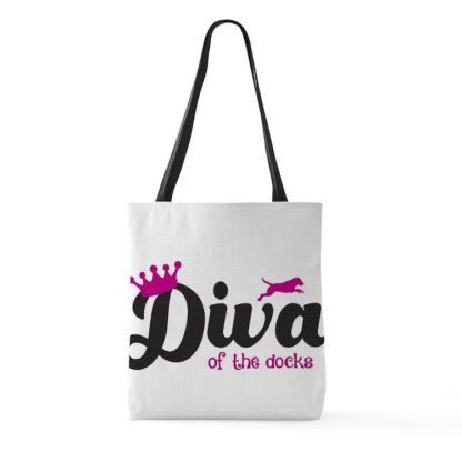 DIVA OF THE DOCKS Large Tote Bag