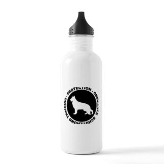 SCHUTZHUND TRAINING PROTECTION OBEDIENCE 1.0L Stainless Steel Water Bottle