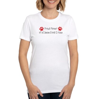 PROUD PARENT OF A CANINE GOOD CITIZEN Women's Eco Sport T-Shirt