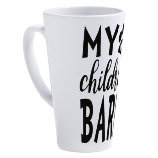 MY CHILDREN BARK 17 oz Latte Mug