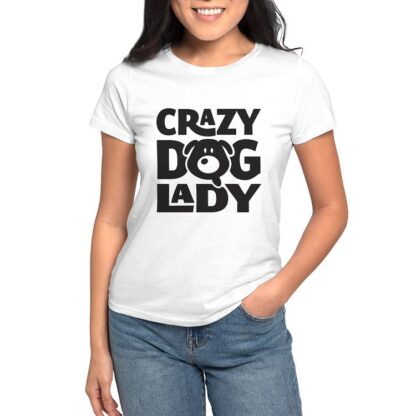 CRAZY DOG LADY Women's Value T-Shirt