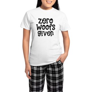 ZERO WOOFS GIVEN Women's Pajama Set