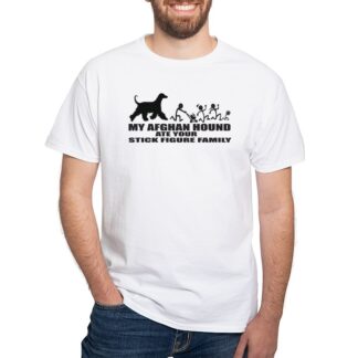 MY AFGHAN HOUND ATE YOUR STICK FIGURE FAMILY Men's Value T-Shirt