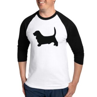 BASSET DOG Men's Baseball Shirt