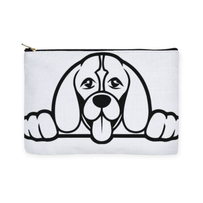 PEEKING BEAGLE Zipper Pouch