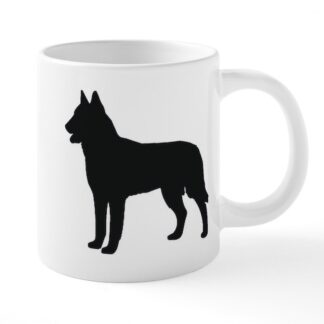 BELGIAN MALINOIS 20 oz Ceramic Mega Mug