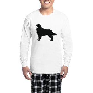 BERNESE MOUNTAIN DOG Men's Long Sleeve Pajamas