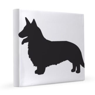 CORGIE 12x12 Canvas Print