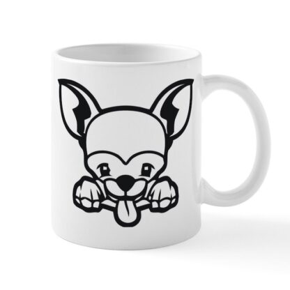 PEEKING CHIHUAHUA 11 oz Ceramic Mug