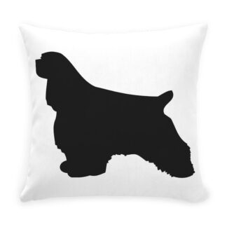 COCKER SPANIEL Throw Pillow with Zipper