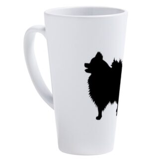 POMERNIAN 17 oz Latte Mug