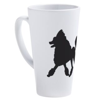 POODLE 17 oz Latte Mug