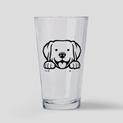 LABRADOR TOILET DRINKING PROBLEM Drinking Glass