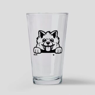 POMERANIAN TOILET DRINKING PROBLEM Drinking Glass