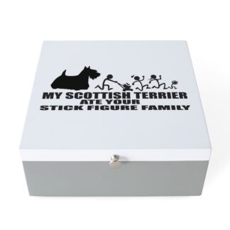 MY SCOTTISH TERRIER ATE YOUR STICK FIGURE FAMILY Jewelry Box