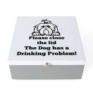 SHIHTZU TOILET DRINKING PROBLEM Jewelry Box