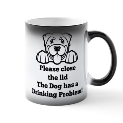 ROTTWEILER TOILET DRINKING PROBLEM Magic Mug