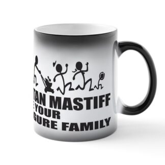 MY TIBETAN MASTIFF ATE YOUR STICK FIGURE FAMILY Magic Mug