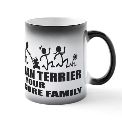 MY TIBETAN TERRIER ATE YOUR STICK FIGURE FAMILY Magic Mug