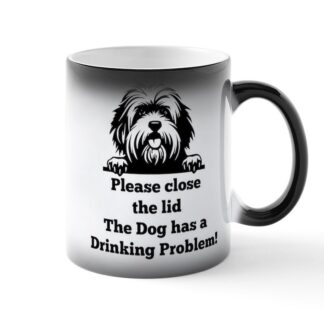 TIBETAN TERRIER TOILET DRINKING PROBLEM Magic Mug