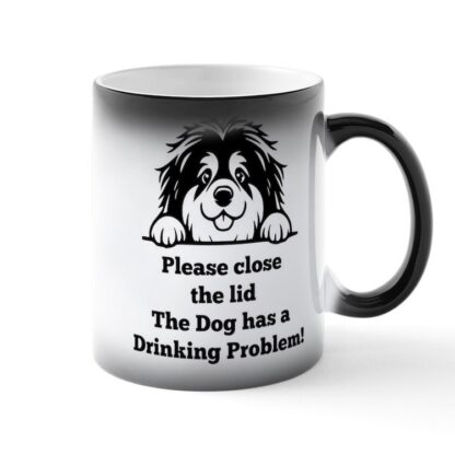 TIBETAN MASTIFF TOILET DRINKING PROBLEM Magic Mug