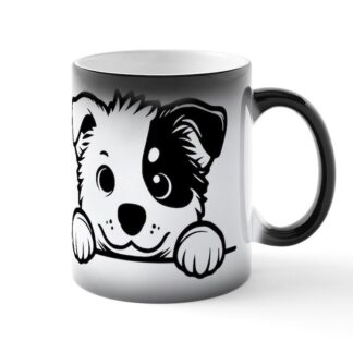 PEEKING AMERICAN CATTLE DOG Magic Mug