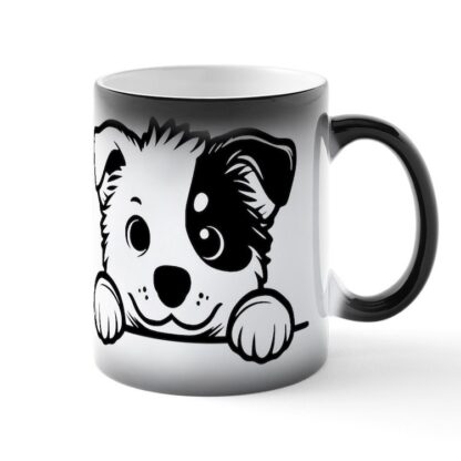 PEEKING AMERICAN CATTLE DOG Magic Mug