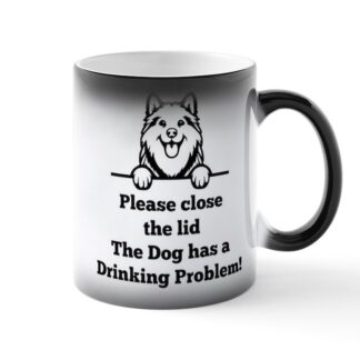 ALASKAN MALAMUTE TOILET DRINKING PROBLEM Magic Mug