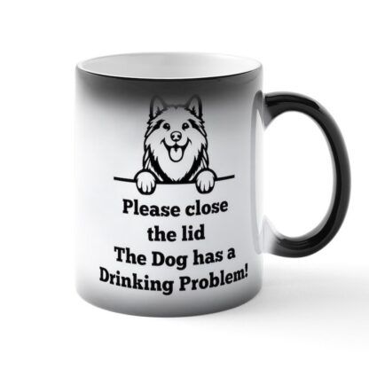 ALASKAN MALAMUTE TOILET DRINKING PROBLEM Magic Mug