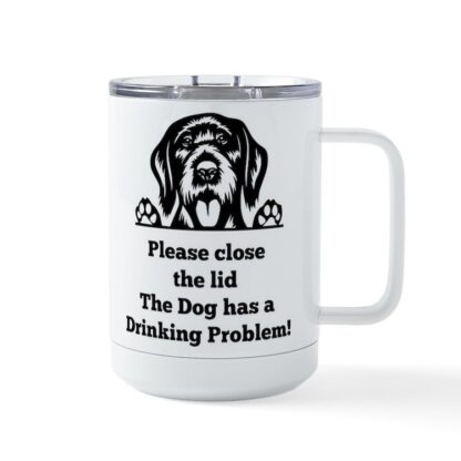 GERMAN POINTER TOILET DRINKING PROBLEM Insulated Mug