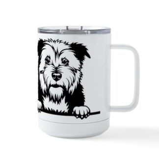 PEEKING GLEN OF IMAAL TERRIER Insulated Mug