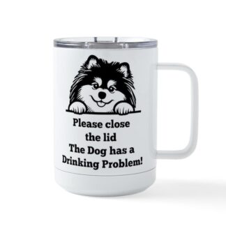 KEESHOND TOILET DRINKING PROBLEM Insulated Mug