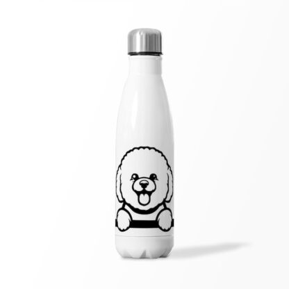 TOY POODLE PEEKING Insulated Water Bottle