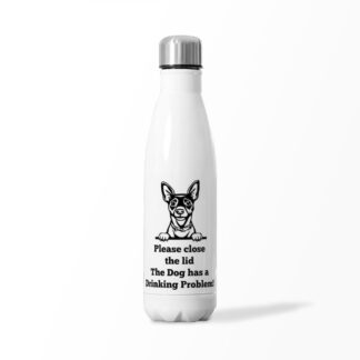 RAT TERRIER TOILET DRINKING PROBLEM Insulated Water Bottle