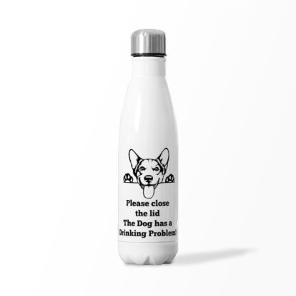 REZ DOG TOILET DRINKING PROBLEM Insulated Water Bottle