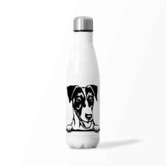 SMOOTH FOX TERRIER PEEKING Insulated Water Bottle