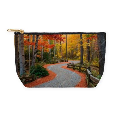 Autumn Leaves Nature Trail Makeup Bag