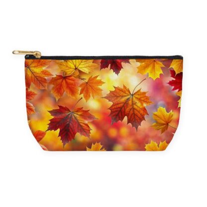 Autmn Maple Leaves Makeup Bag