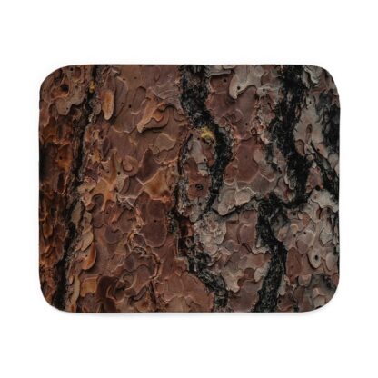 Tree Bark Sherpa Fleece Throw Blanket