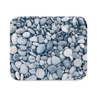 Pebbles and Stones Sherpa Fleece Throw Blanket