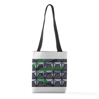 Geometric Pattern Design 16 bit Small Tote Bag