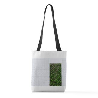 Green Vertical Garden Small Tote Bag