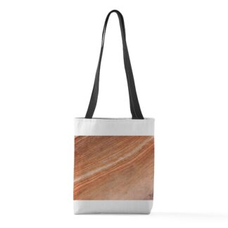 Rock Formation Pattern Small Tote Bag