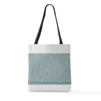 Water Drops Large Tote Bag