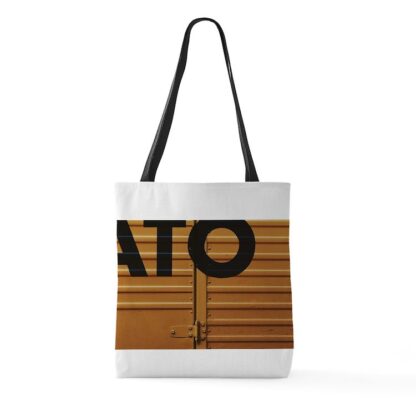 Metal Doors Large Tote Bag