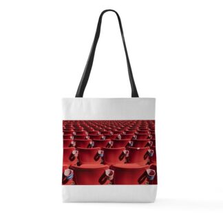 Moview Theater Stadium Seats Large Tote Bag